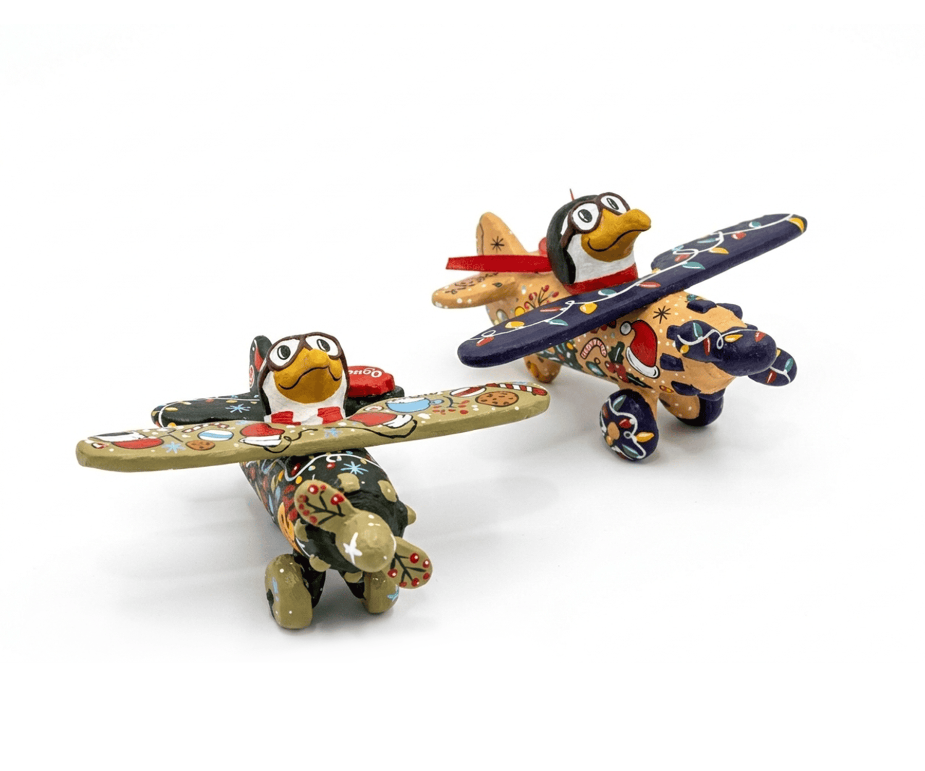 Набор расписных самолётиков