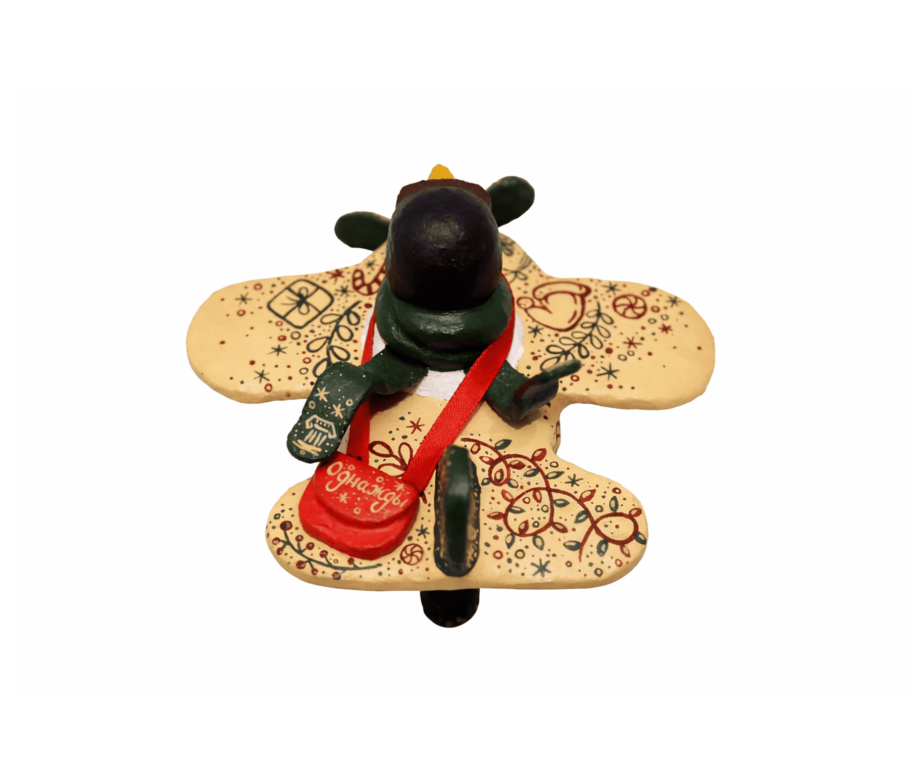 Расписной самолётик, светлая серия