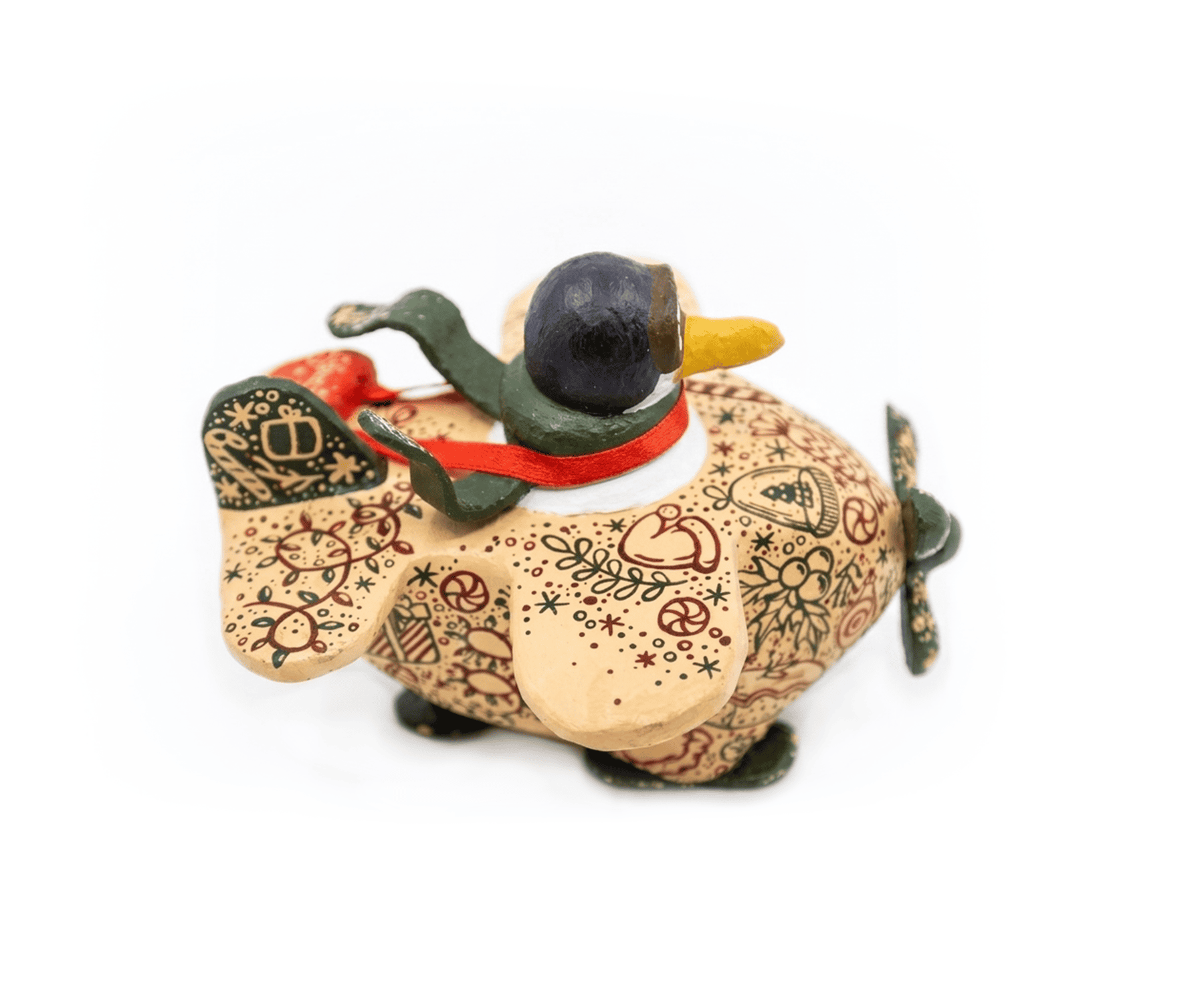 Расписной самолётик, светлая серия