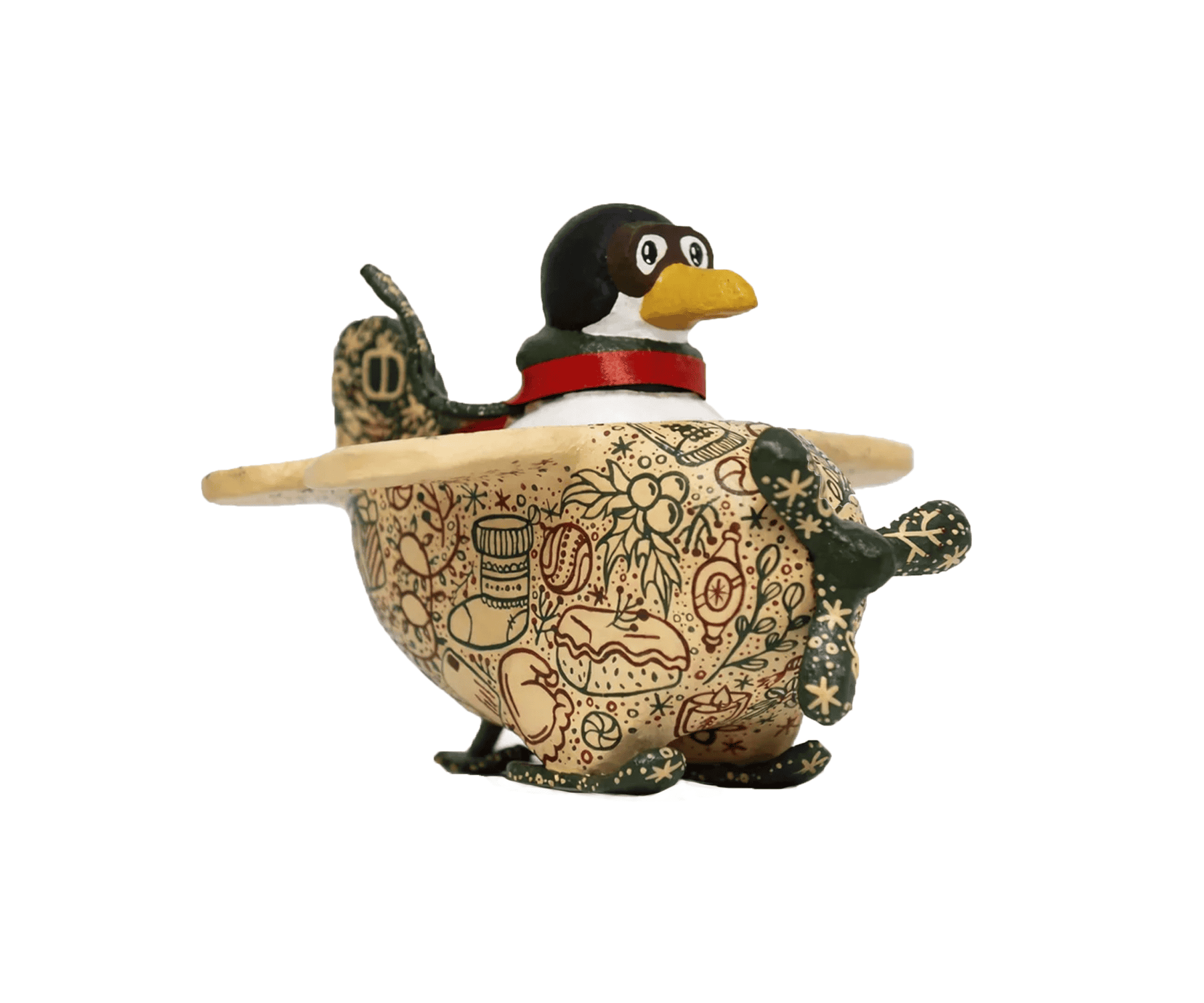 Расписной самолётик, светлая серия